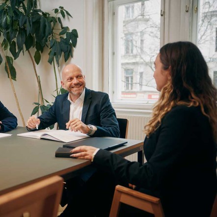 Besprechung Bürotisch